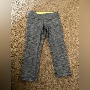 Lululemon cropped leggings size 6